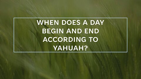 The Weekly Sabbath Is NOT Evening to Evening