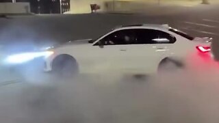 BMW drifting