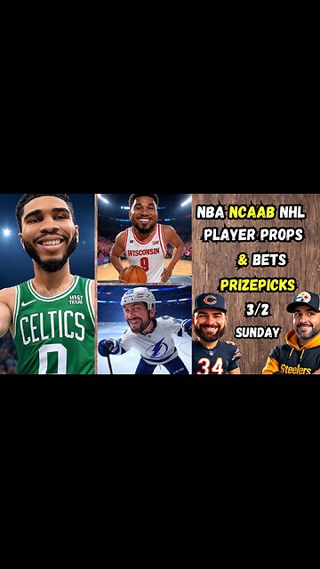 BEST 9 FREE NBA Player Props TODAY | COLLEGE BASKETBALL | NHL | 3/2/25