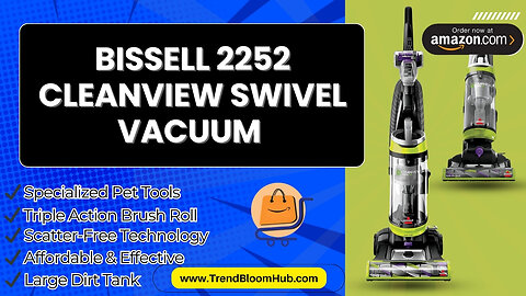 🐶🐱 Tired of Pet Hair Everywhere? The Bissell 2252 Has You Covered! 🏡✨