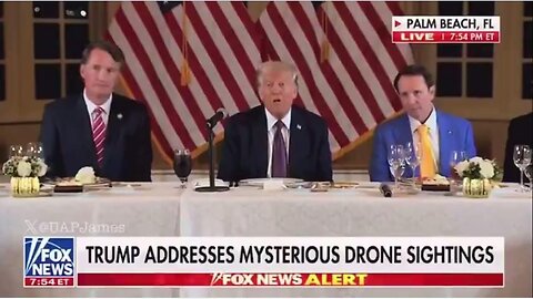 President Trump PROMISES To Report On Mystery Drones January 21st