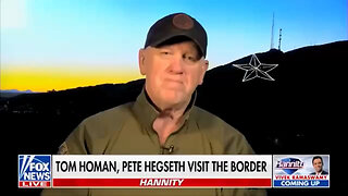 Border Czar Tom Homan Responds To Dem Governor Who Says He's Harboring An Illegal Alien In His Home