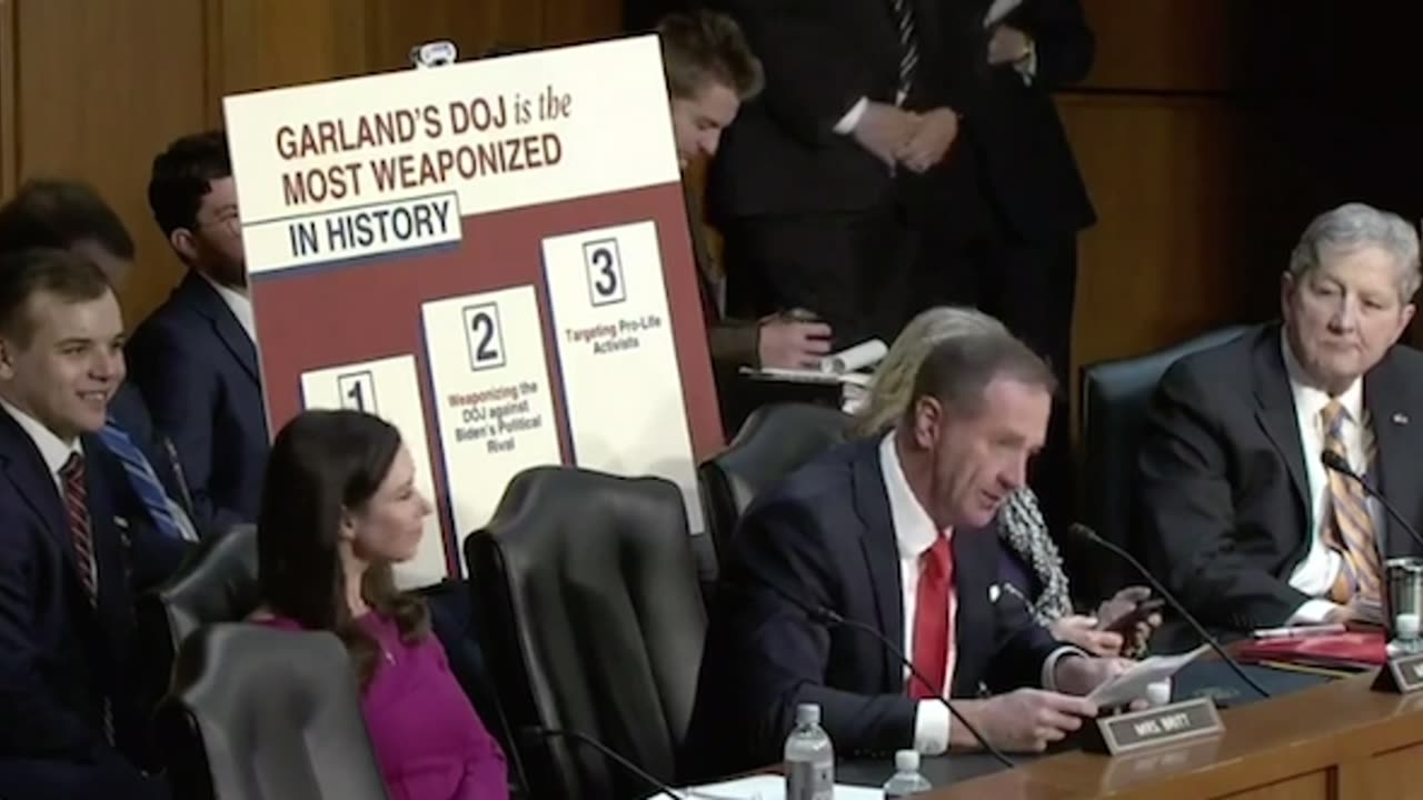 Senator Eric Schmitt (R-MO) Torches The 'Soviet' Biden DOJ During Bondi Confirmation Hearing