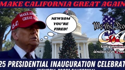 NewsomProof California - Make California Great Again Rally - CA State Capitol