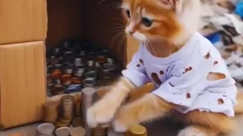 The Poor Cat Ate Moldy Fried Chicken in the Landfill and Was Laughed At #hmminds