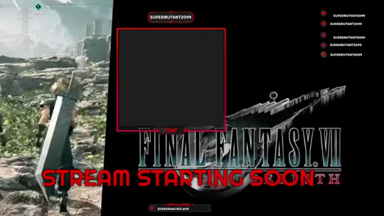 FINAL FANTASY VII REBIRTH Day 3. No Mic. Not Feeling Up For It.