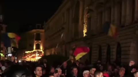 Protests erupt in Bucharest after Călin Georgescu BANNED from election