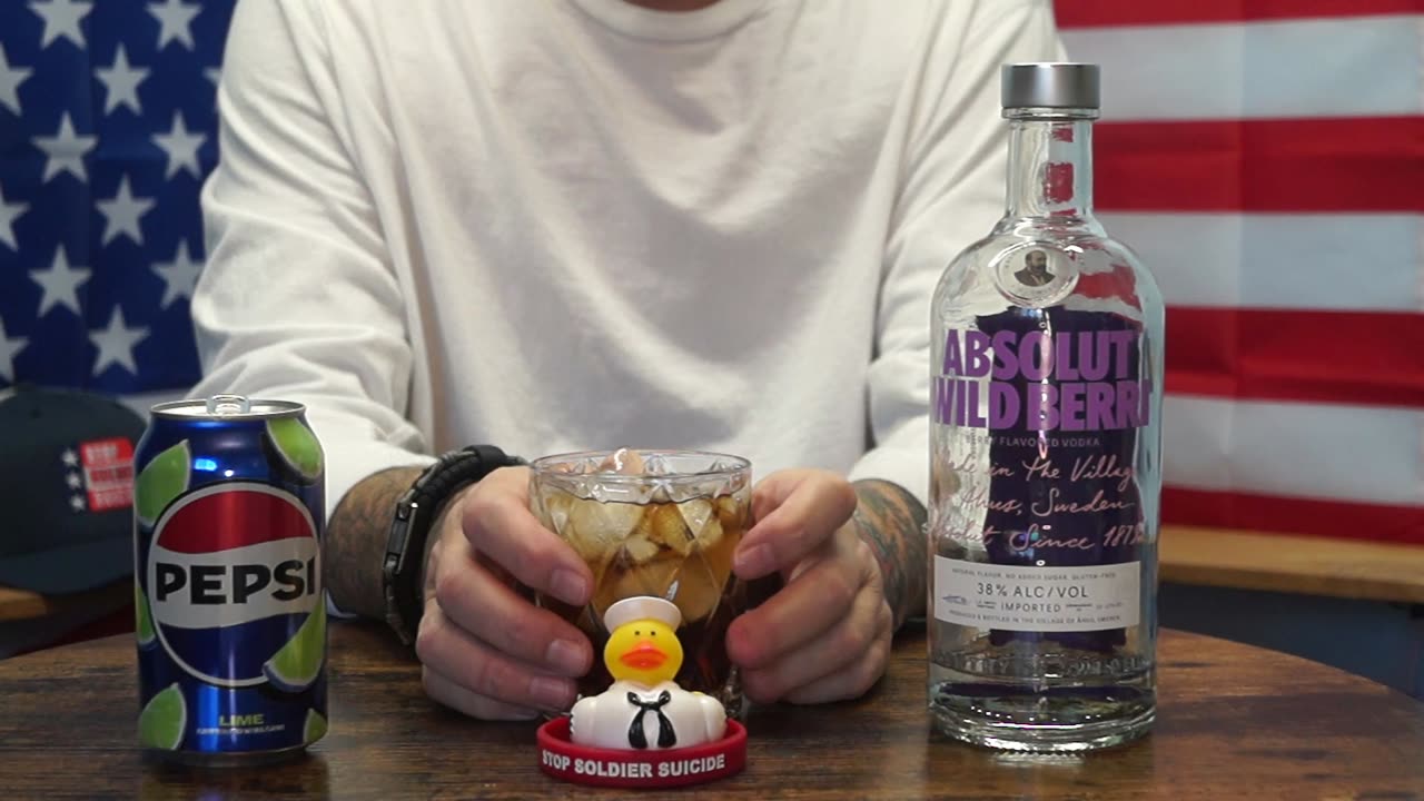 Benjiman Shriver - Absolut Wild Berri Vodka & Pepsi Lime
