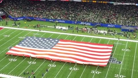 Stirring moment fans chant U-S-A at Sugar Bowl after NOLA terror attack