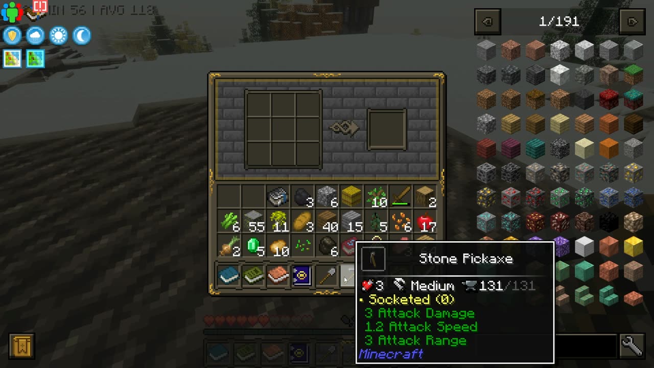 Power up Friday EP2 building in snow!!!