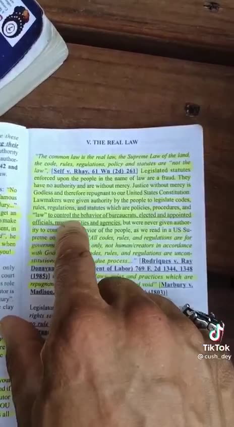 COMMON LAW HANDBOOK - REVEALED