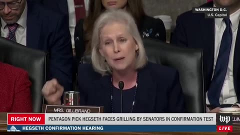 Dem Senator Chews Up 8 Minutes Of Hearing Raging To Pete Hegseth About Women In Military