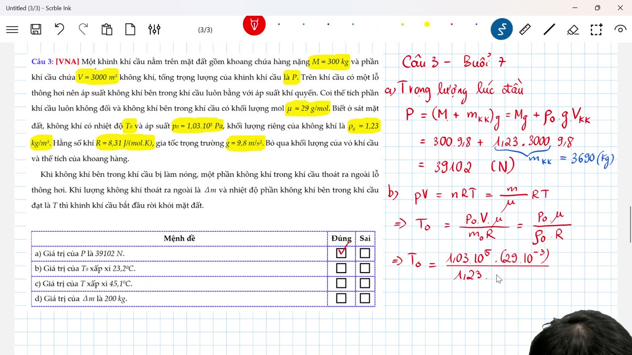 Đúng Sai Mô hình thực tế Chữa nốt bài buổi 6 + Buổi 7