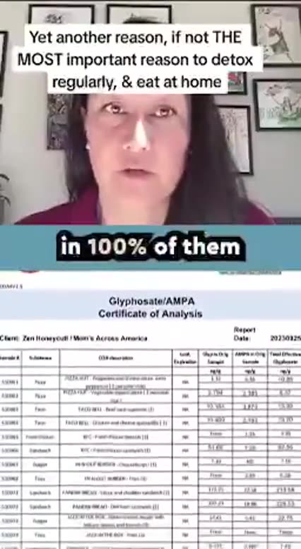 WHEN TESTING THE TOP 20 FAST FOOD BRANDS 🤢🤮☠ HERE'S WHAT 100% OF THEM TESTED POSITIVE TO CONTAIN