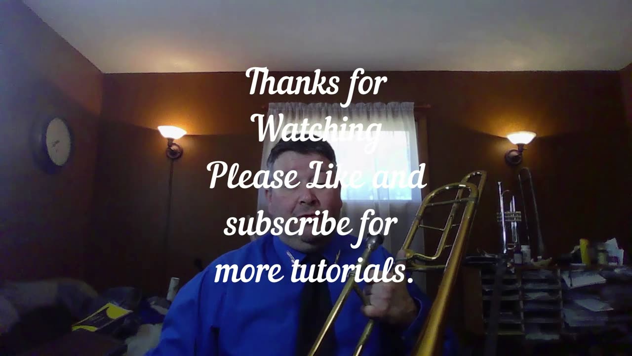Trombone Duet #5 Allegro Moderato by E. Krakamp from Selected Duets 2