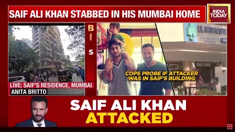 Saif Ali Khan Stabbed 6 Times | Attack Took Place In Kids' Room Claim Sources | India Today