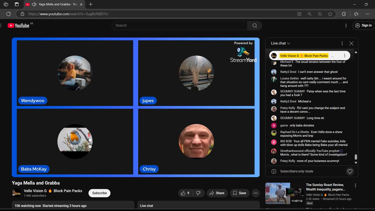 ''Velle'' ''Wendy'' ''JUPITER'' Chrissy Morris and AJ 18-2-25