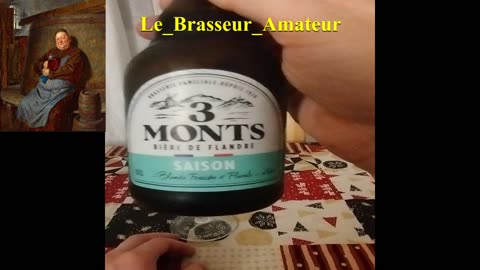 Tasting french flander beer - Season Beer - 3 Monts Brewery -