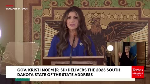 Kristi Noem State of the state address 2025