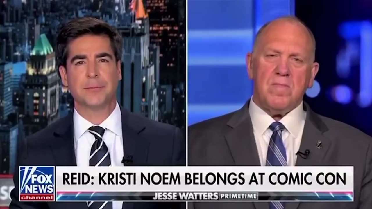 Tom Homan asked to respond to Joy Reid, he absolutely NUKES her