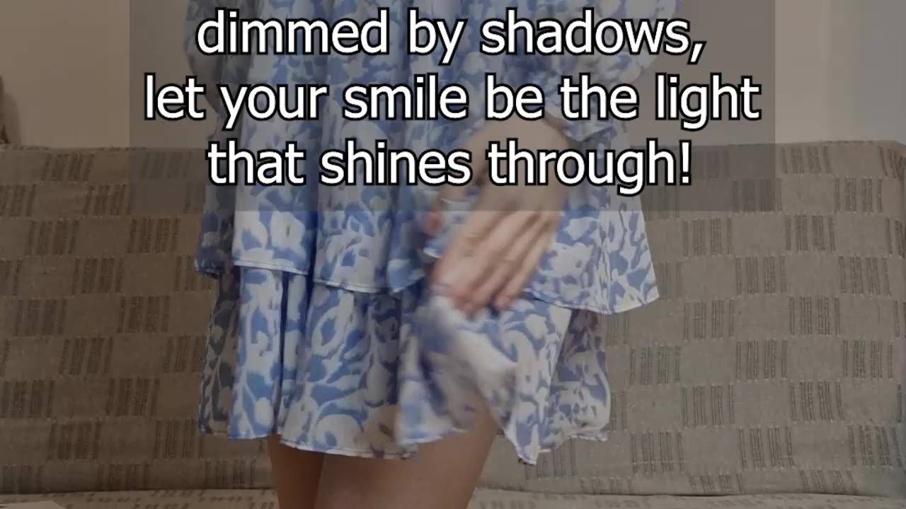 In a world dimmed by shadows, let your smile be the light that shines through!