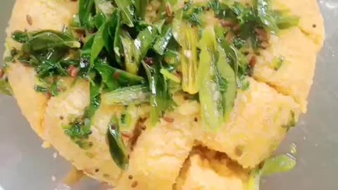 Indian Breakfast u love it || Dhokla recipe #indianfood #indiancooking