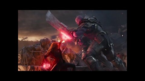 Wanda VS Thanos | Avengers Endgame #viral