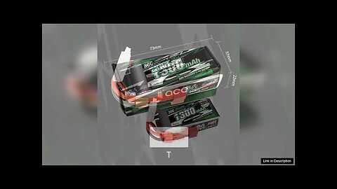 Tattu ACE 11.1V 1300mAh 30C 3S1P LiPo Battery T Plug for RC Review