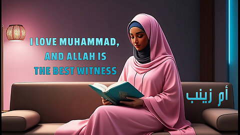 I love Muhammad, and Allah is the best witness