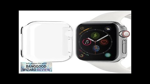 Bakeey Clear Transparent Touch Screen Watch Cover For Apple Watch Series 4 Review