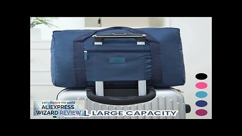 Lightweight Foldable Travel Duffel Bag: Unisex Tote Carry-On Luggage for Weekenders Review