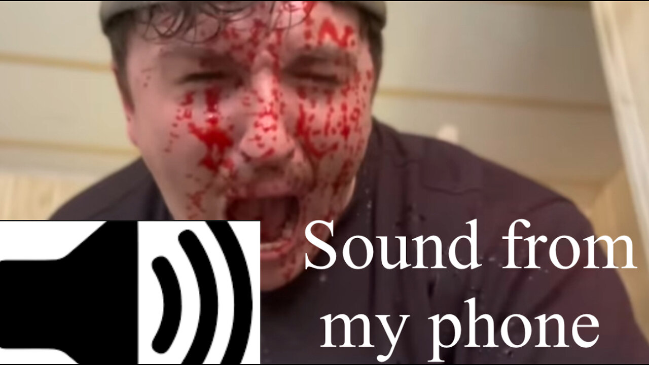 “You’re in a Slasher but with sound effects from my phone