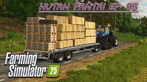 Buying a Bale Shredder, New Field & Slurry Tanker. |4k| HUTAN PANTAI EP. 95 | Farming Simulator 25