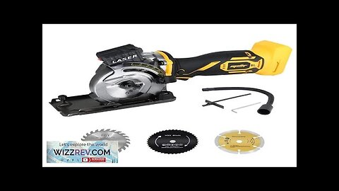 Cordless Mini Circular Saw For 18V 20V Max Battery Cutting Depth 1-2/11'' Review