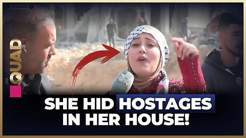 Gaza “Civilian” Held Israeli hostage for Hamas! Special Guest Zach Sage Fox | The Quad