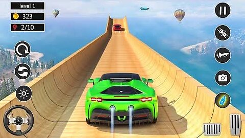 "Ramp car racing - racing game 3D - Android Gameplay"