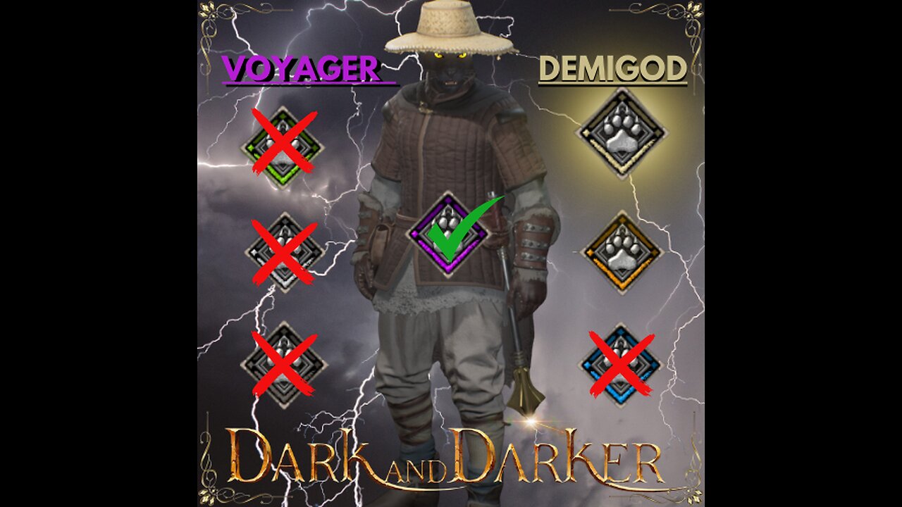 VOYAGER TO DEMIGOD - DARK and DARKER (HIGH ROLLER RANKED)