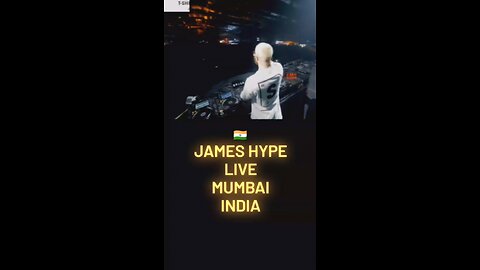 James Hype Live in India