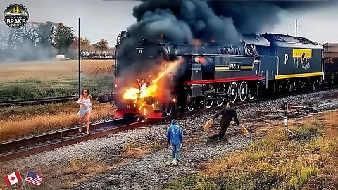 80 SHOCKING Train Crash Compilation Caught On Camera | Best Of 2025