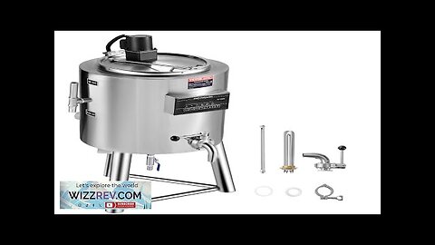 Commercial Milk Pasteurization Machine 30L Pasteurizer for Milk Sterilization Review