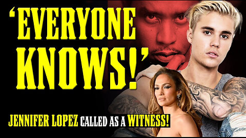 Justin Beiber & Diddy SCANDAL Set to EXPLODE! J-Lo Called as a WITNESS!!