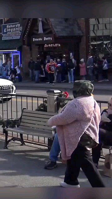 He Moved… and Scared the Tar Out of Her!