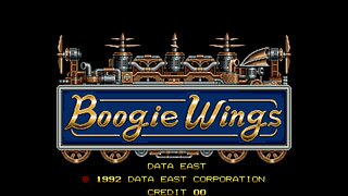 Boogie Wings Arcade Game, Data East 1992, Longplay