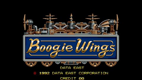 Boogie Wings Arcade Game, Data East 1992, Longplay