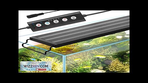 VEVOR Aquarium Light 26W Full Spectrum Fish Tank Light with 5 Levels Review