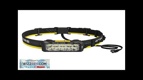 Nitecore HU2000 2000 Lumen Headlamp Compatible With External USB-C Power Sources High Review