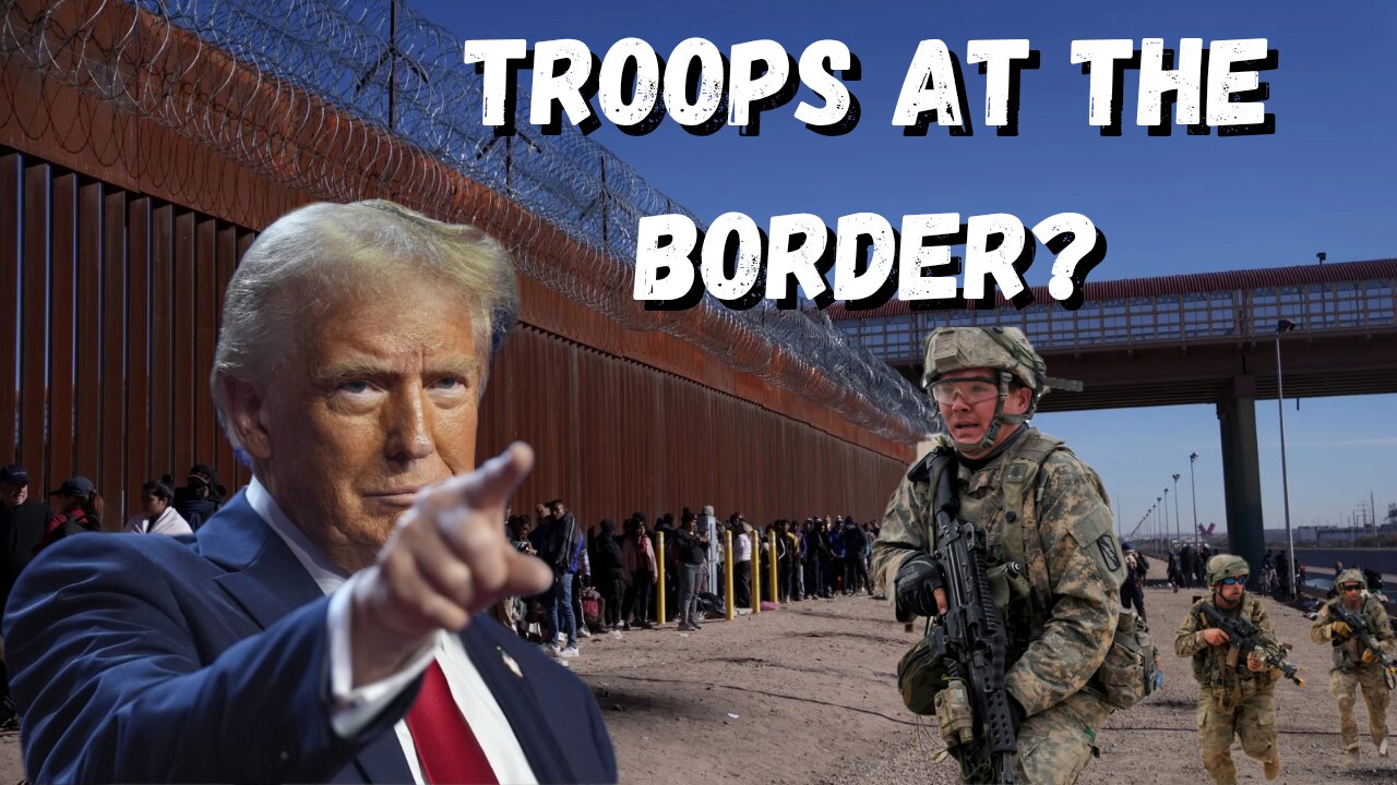 Trump Declares Border EMERGENCY, Directs Military to Stop Foreign INVASION