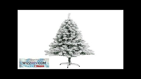 Artificial Christmas Tree Pine White Big Nordic Flocking 2022 New Year Decoration Review