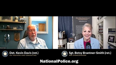 The National Police Association Podcast with Guest, Det. Kevin Davis (Ret.)