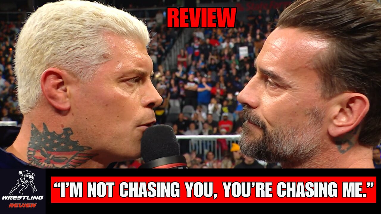 Why the CM Punk Cody promo was the best WWE writing in Years!